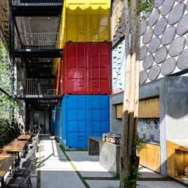 Thiết kế nhà tái chế từ container ở Nha Trang “chất đừng hỏi”